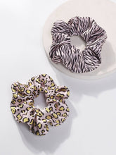 2pcs  floral & strip hair tie Sai Feel
